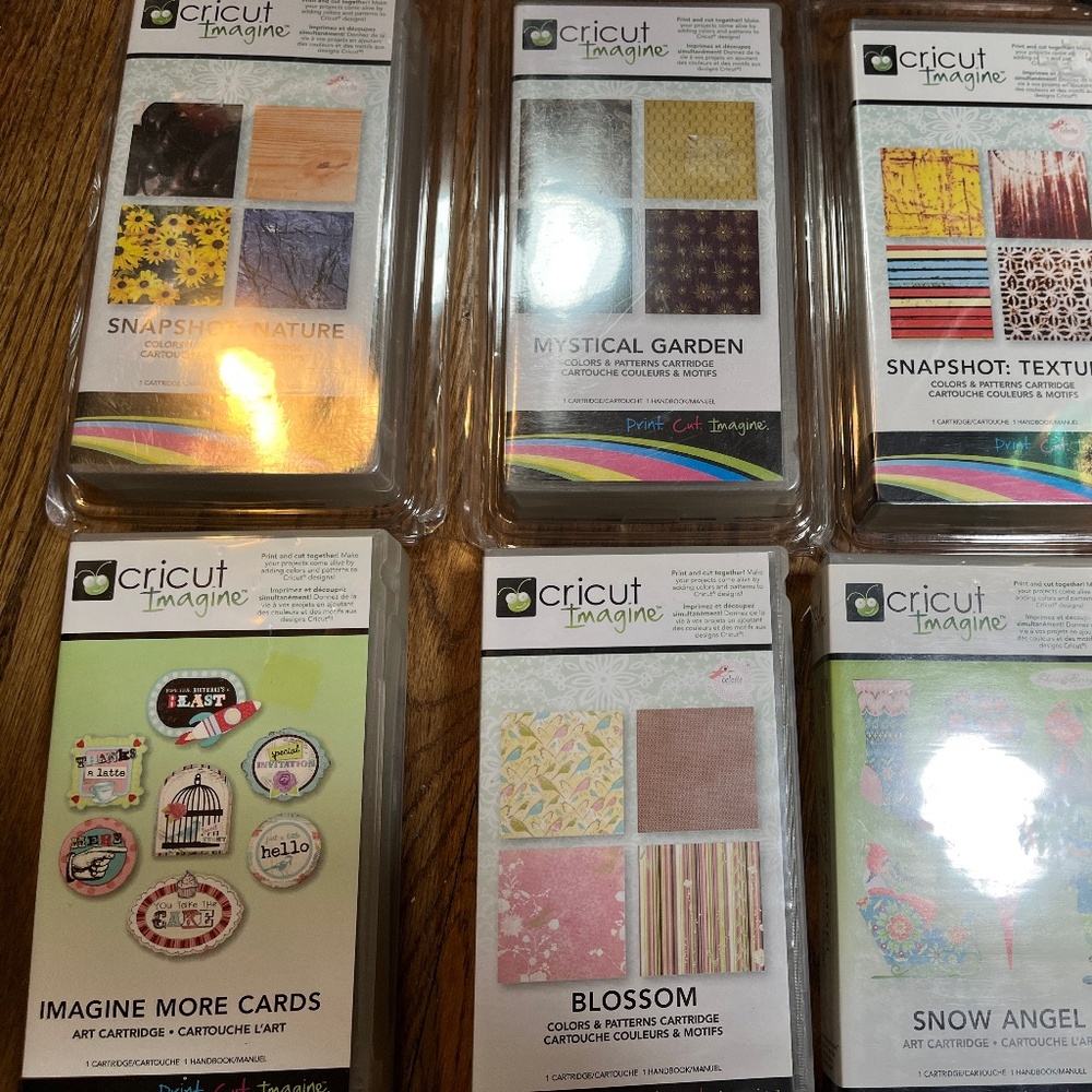 Cricut Cartridges a bundle of 6.